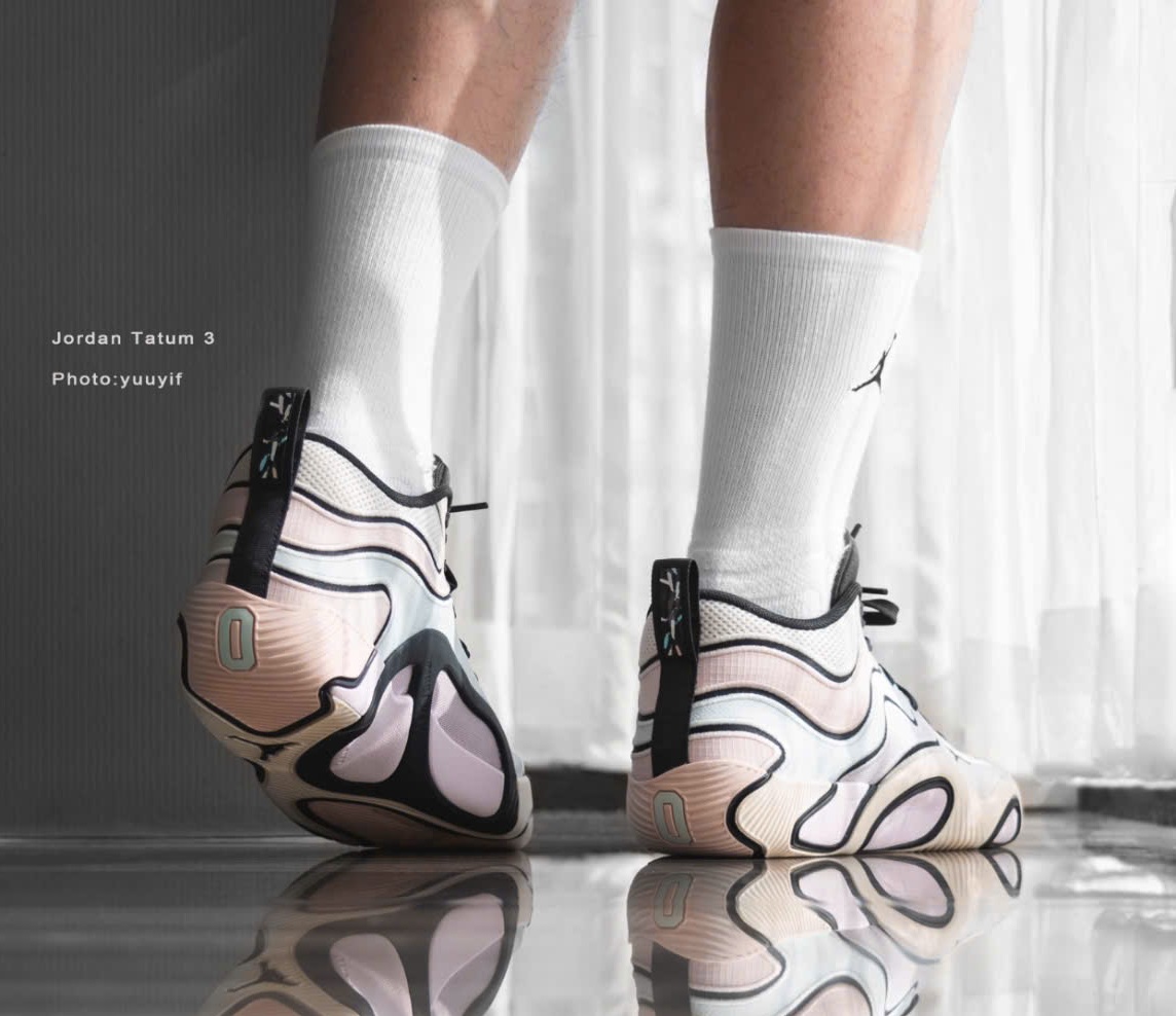 Giày Nike Air Jordan Tatum 3 'Sidewalk Chalk' FZ6601-008 - Ảnh 5