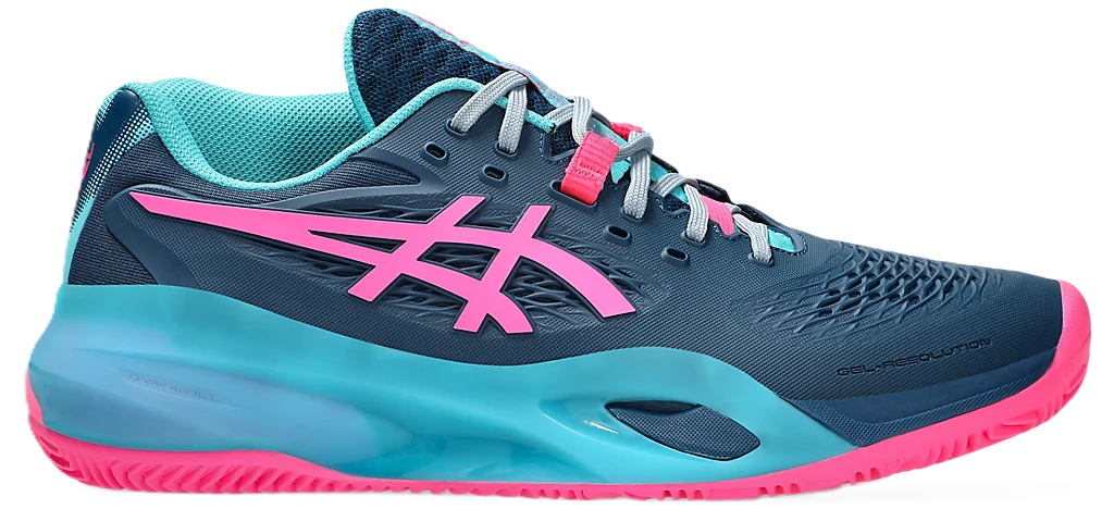 Giay Asics Gel-Resolution x Padel 'Mako Blue Hot Pink' 1041A492-400