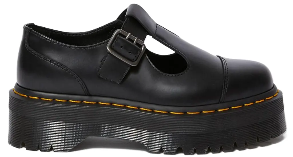 Giay Dr.Martens Bethan Polished Smooth Leather 'Black' 15727001