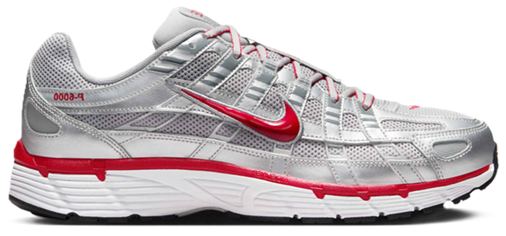 Giay Nike P-6000 'Metallic Silver Gym Red' CD6404-024