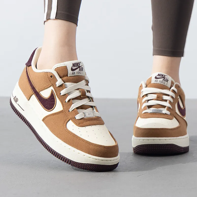 Giay Nike Air Force 1 Low GS 'Light British Tan' FN4731-200