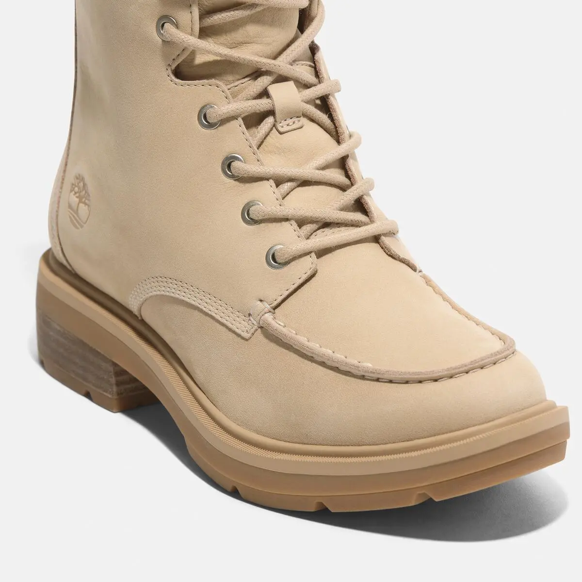 Giay Timberland Brimfield Mid Lace-Up 'Beige' A2AJB-EN7