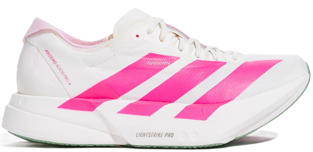 Giay Adidas Adizero Adios Pro 4 'White Pink' JS1833