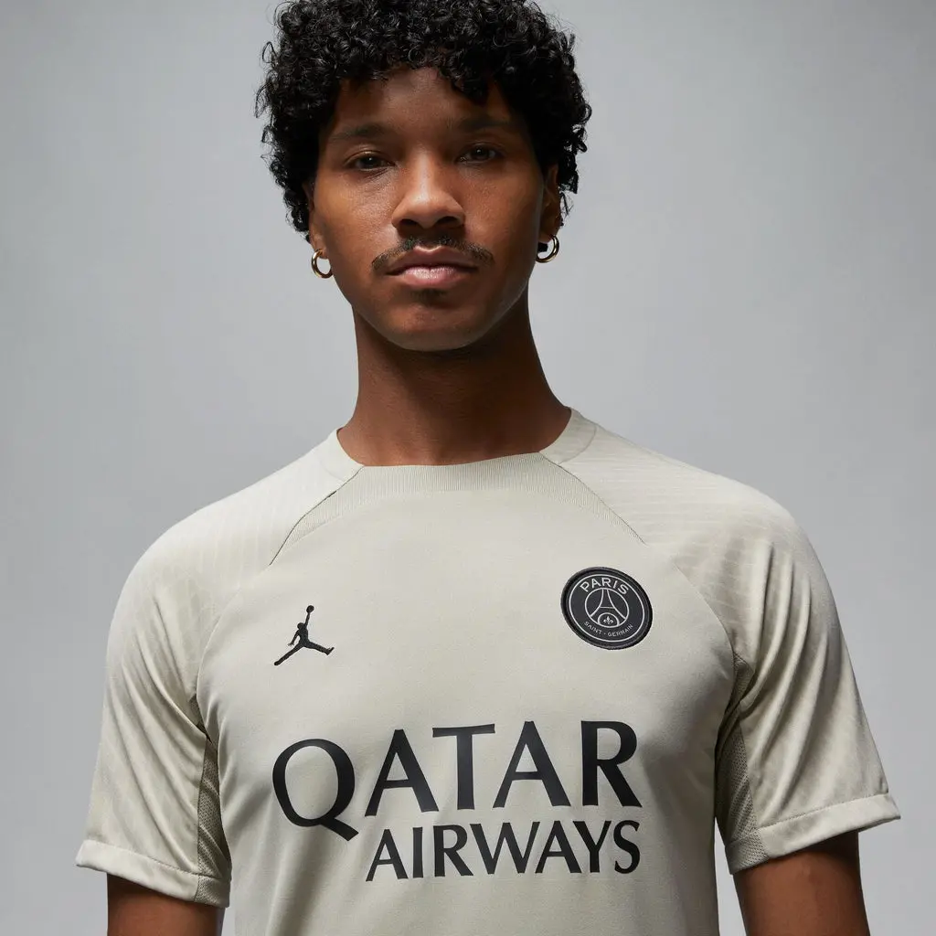 Ao Nike Air Jordan x Paris Saint-Germain Strike Third Dri-FIT 'Grey' DZ0786-231