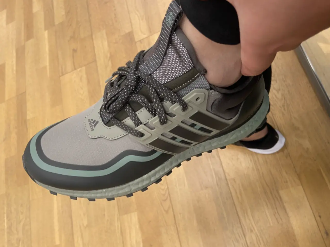Alternative view of Giày Adidas Ultraboost All Terrain 'Trace Green Grey' IF6470