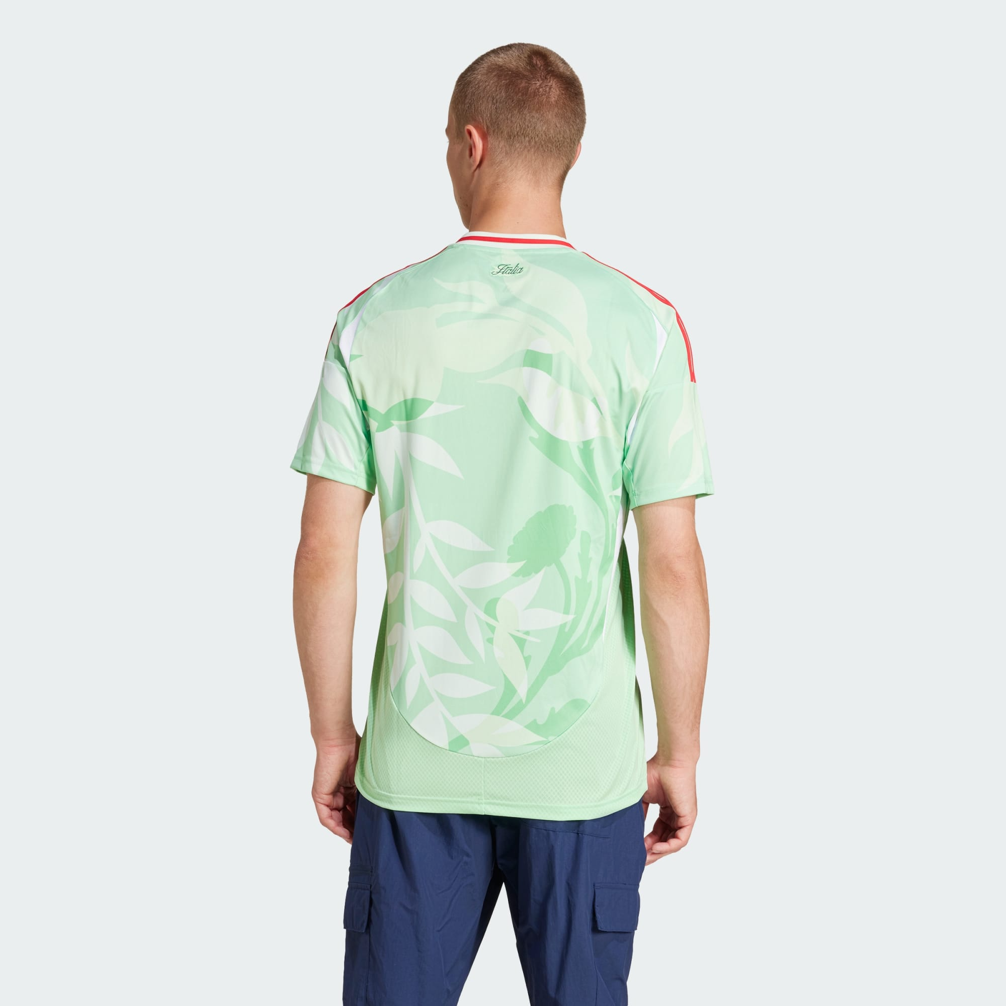 Ao Adidas Italy 25 Away Jersey 'Green' JF0604