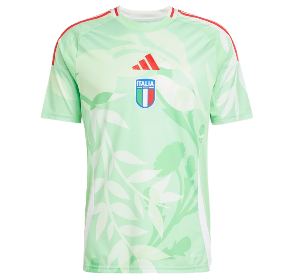 Ao Adidas Italy 25 Away Jersey 'Green' JF0604
