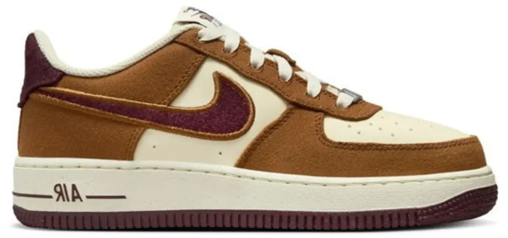 Giay Nike Air Force 1 Low GS 'Light British Tan' FN4731-200