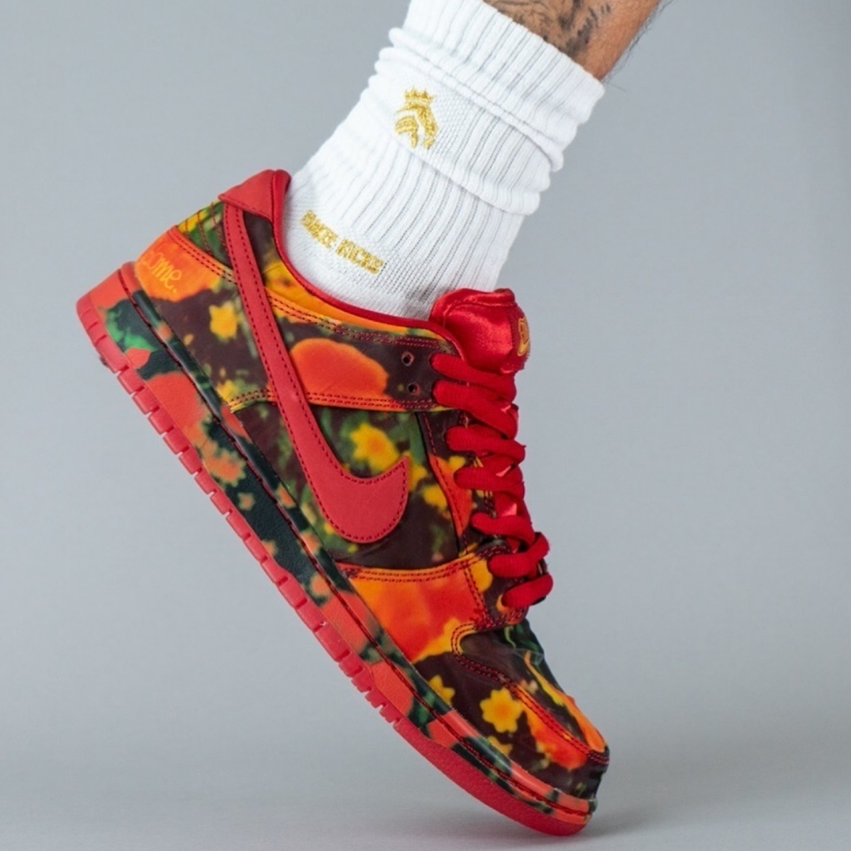 Giay Nike SB Dunk Low 'The Wizard Of Oz Poppy Field' FZ1291-600