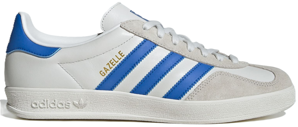 Giay Adidas Gazelle Indoor 'Crystal White Blue Grey' JH5408