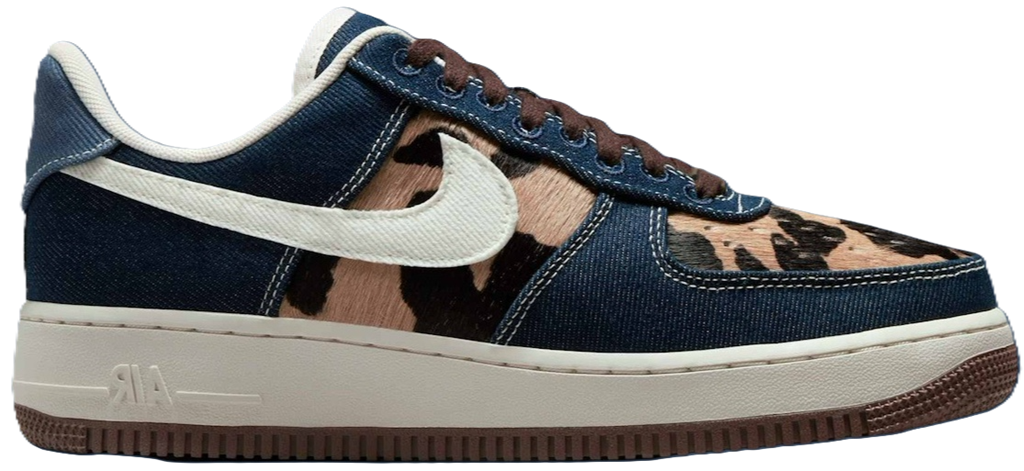 Giay Nike Air Force 1 Low 'Cheetah Blue Denim' IB3674-400