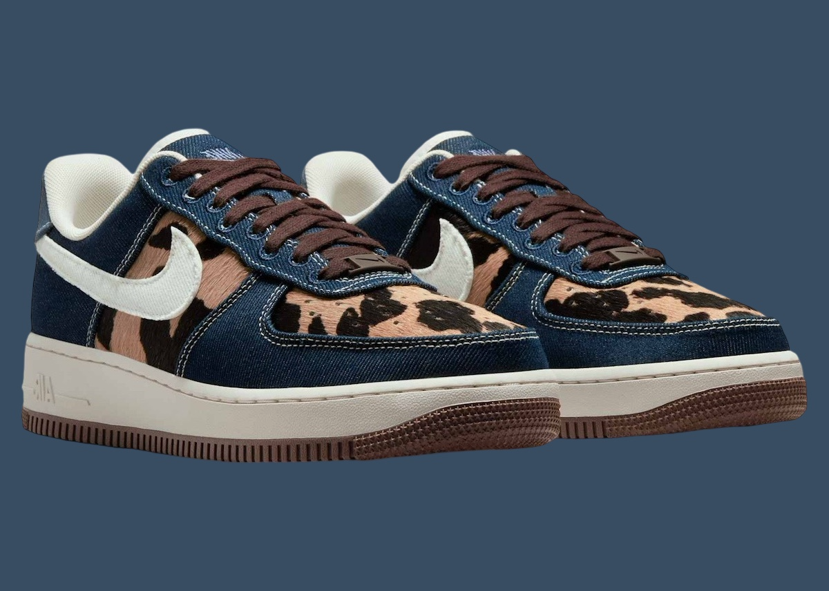 Giay Nike Air Force 1 Low 'Cheetah Blue Denim' IB3674-400