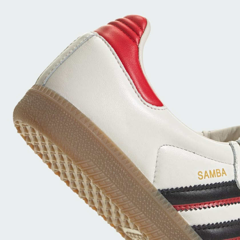 Giay Adidas Samba LT 'White Black Better Scarlet' JQ5124