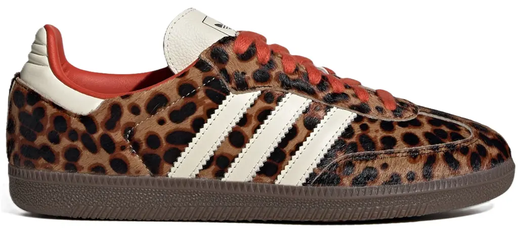 Giay Adidas Samba OG 'Preloved Red Leopard' JI2734
