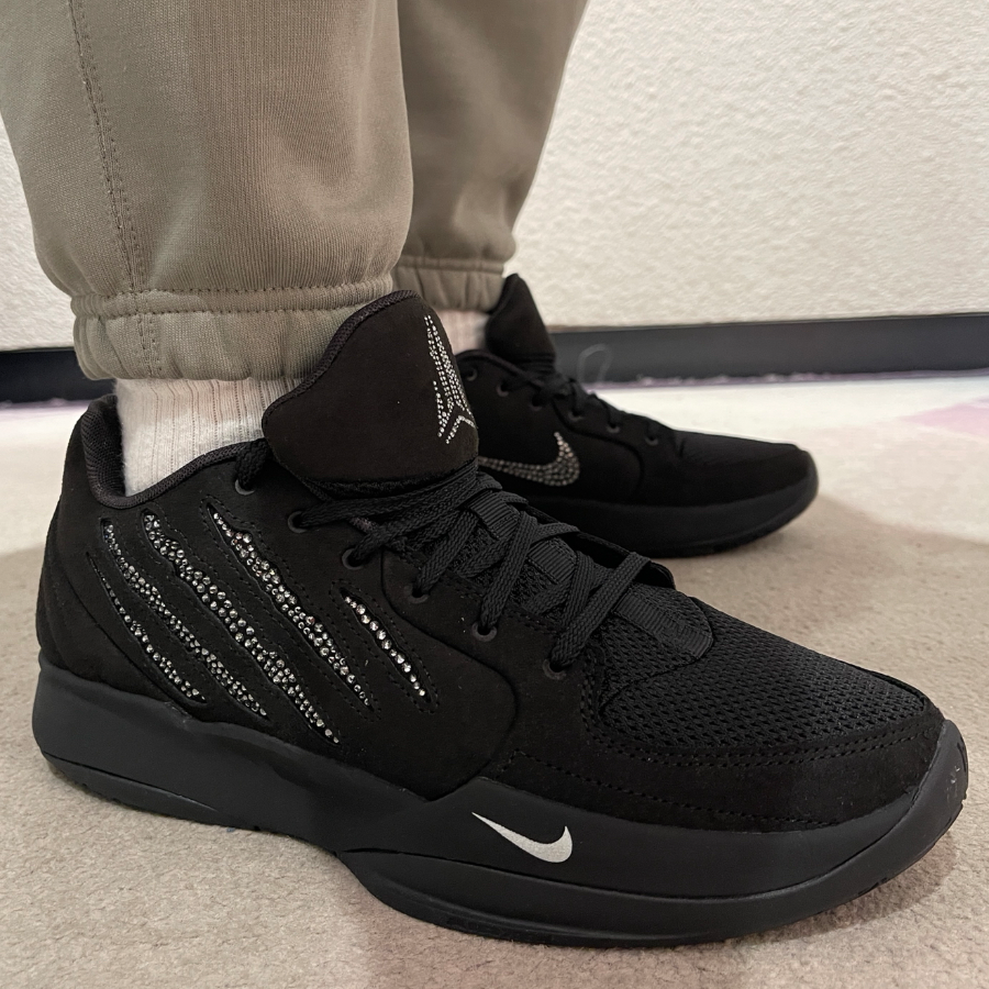 Giay Nike Ja 2 x Swarovski 'Scratch Black Label' IB3859-001