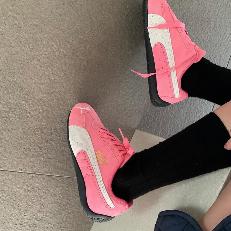Giay Puma Speedcat OG GS 'Pink White' 401698-05