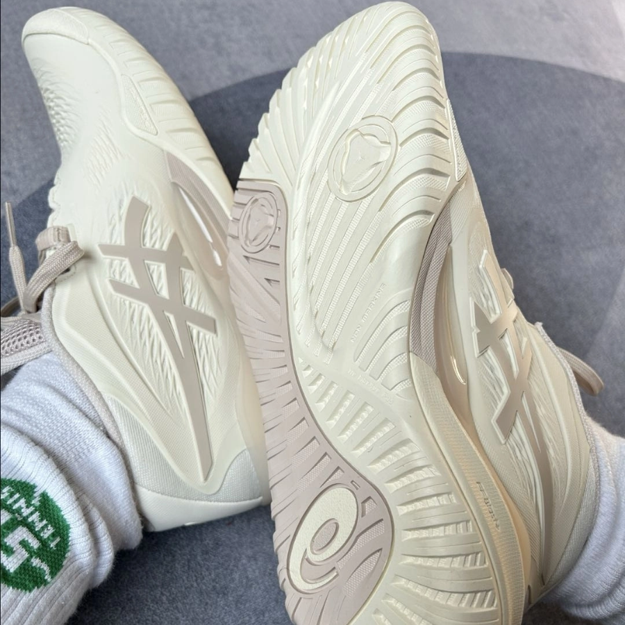 Giày Asics Gel-Resolution X 'Cream Mineral Beige' 1042A279-101 - Ảnh 3