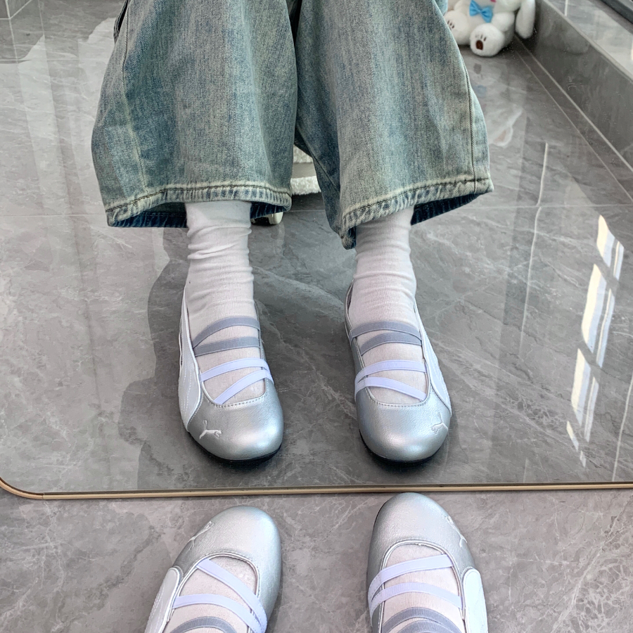 Alternative view of Giày Puma Speedcat 'Ballet Silver' 401581-01