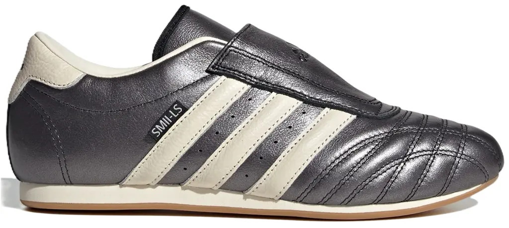 Giay Adidas Taekwondo 'Silver Metallic & Cream' JS4465