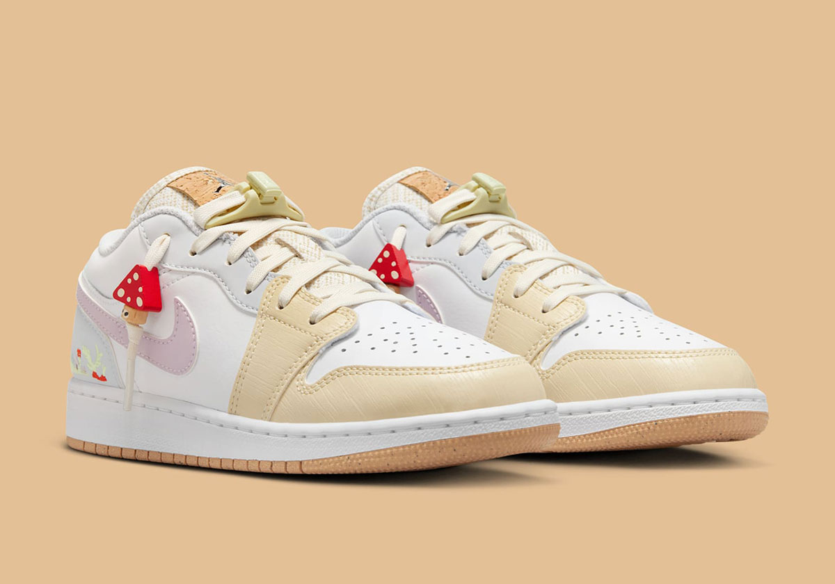 Giay Nike Air Jordan 1 Low GS 'Mushroom' IB8861-151