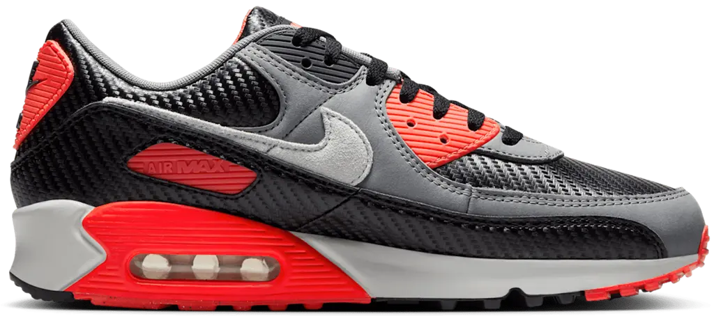 Giay Nike Air Max 90 Premium 'Carbon Fiber Infrared' HM9432-001