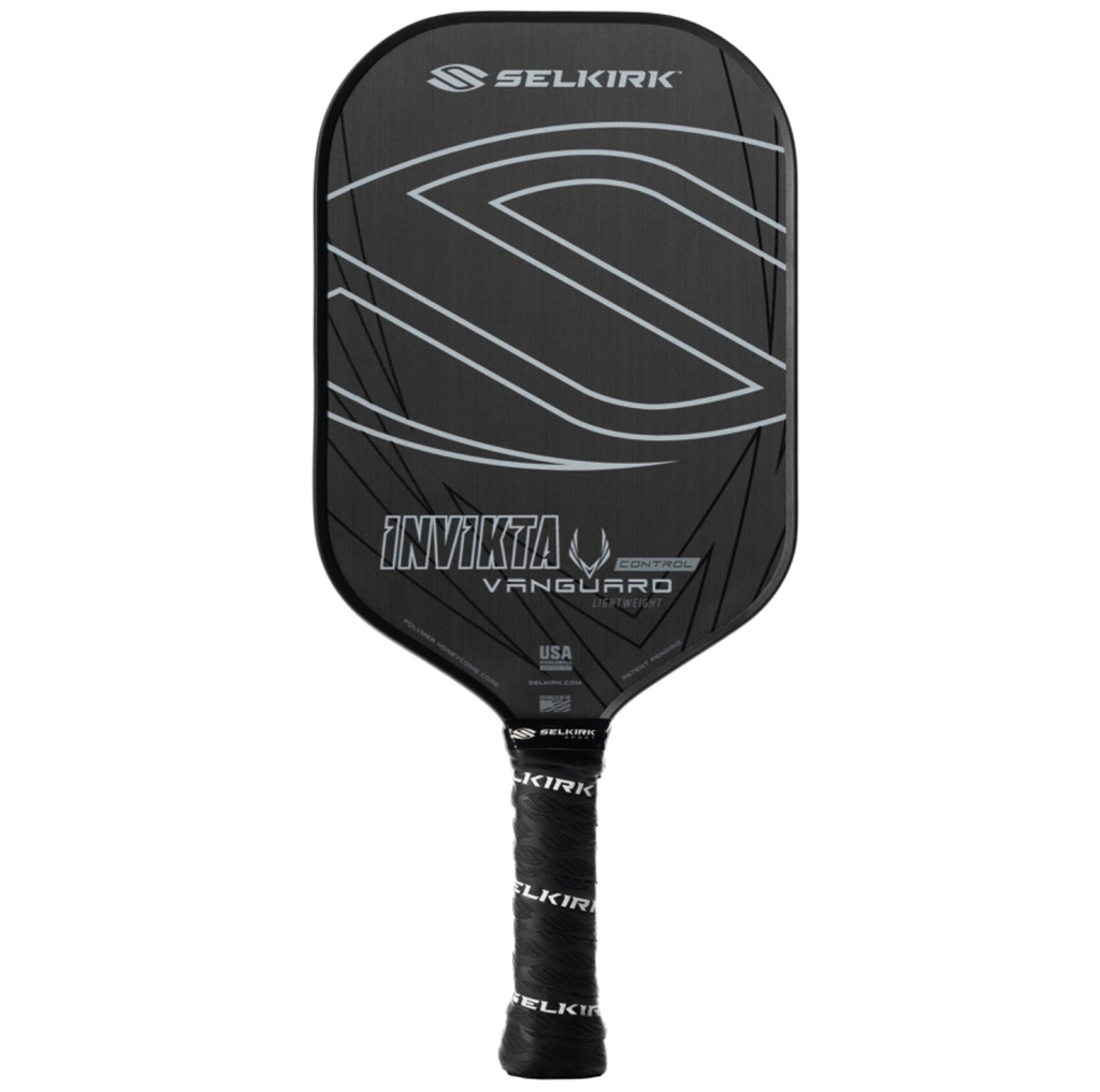 Vot Pickleball Selkirk Vanguard Control Epic Raw Carbon Lightweight 'Black'