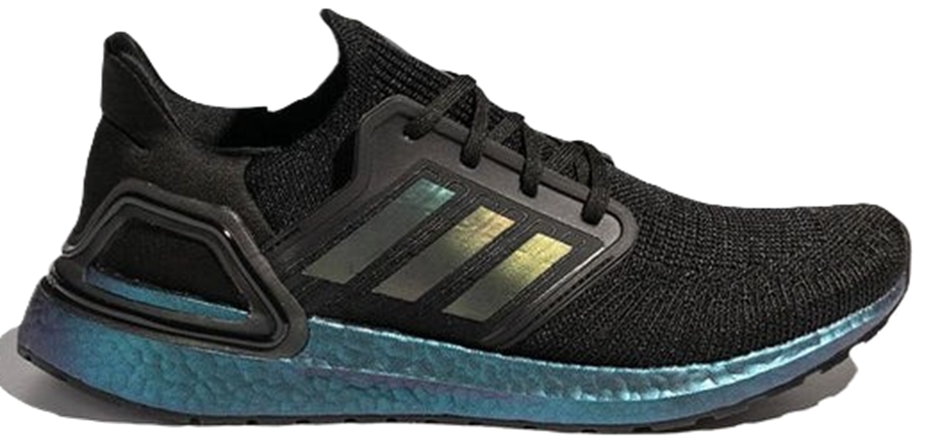 Giay Adidas UltraBoost 20 'Black Signal Cyan' G55839