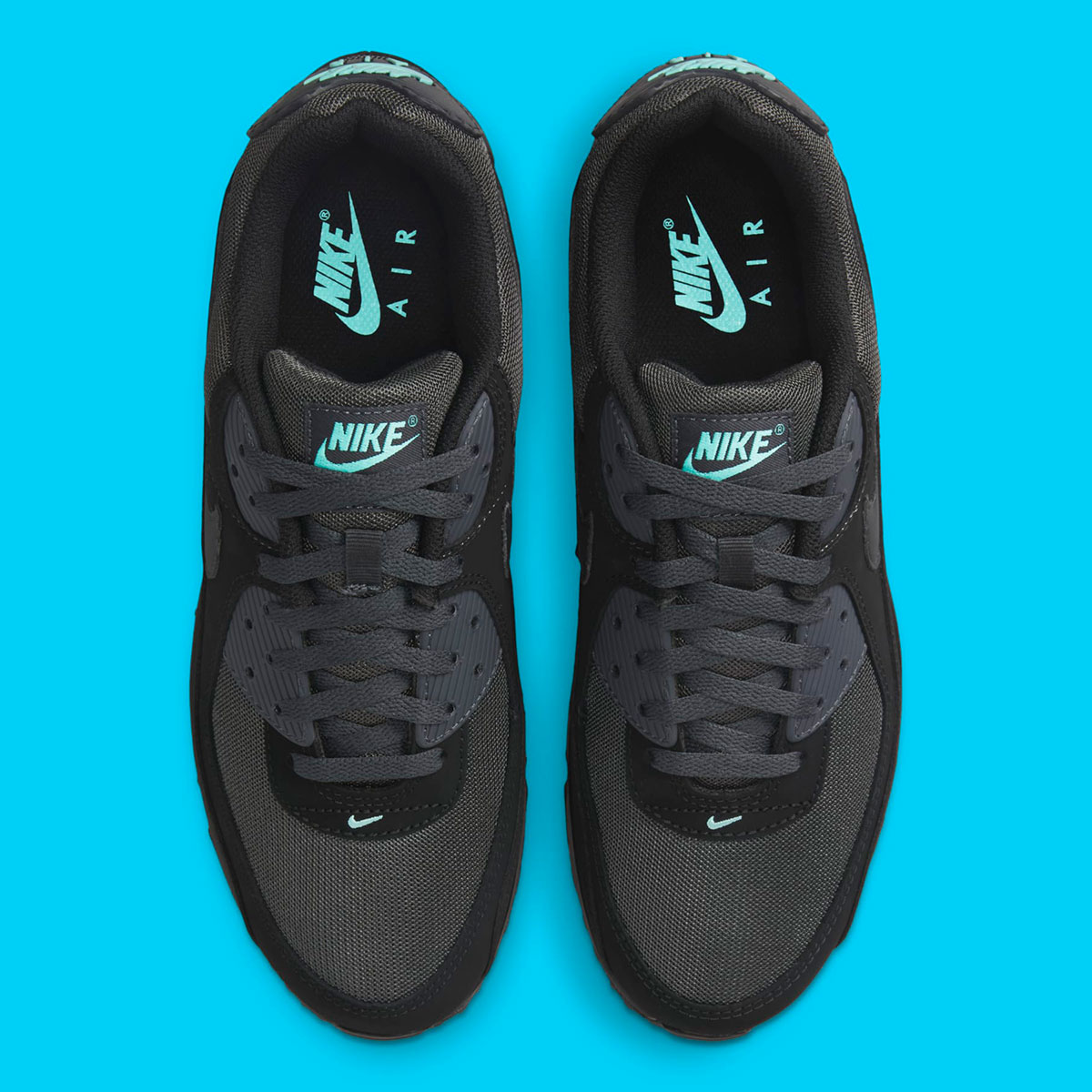 Giay Nike Air Max 90 'Black Tiffany' HV6224-001