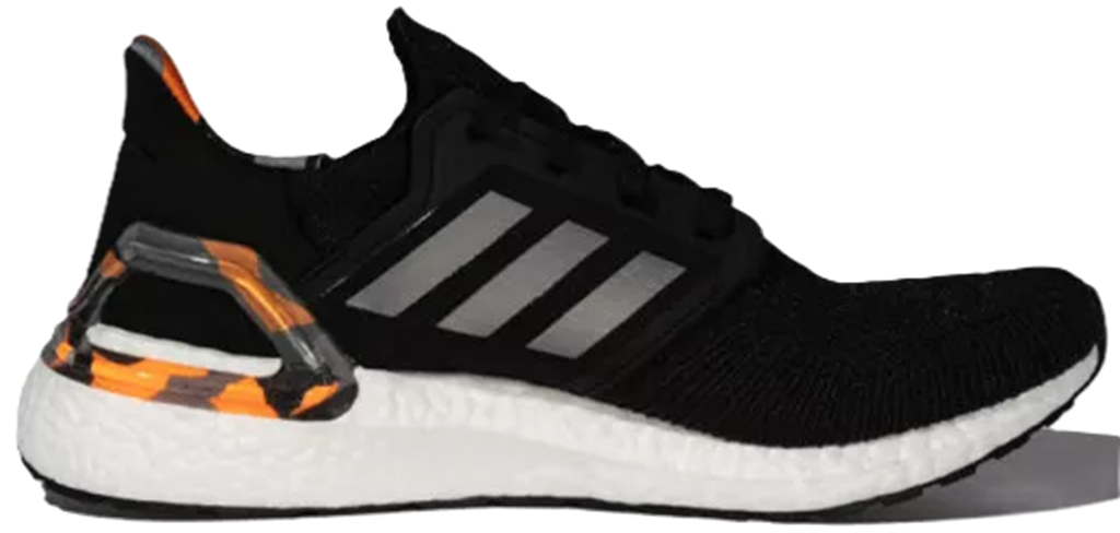 Giay Adidas UltraBoost 20 'Black Signal Orange Camo' H67280