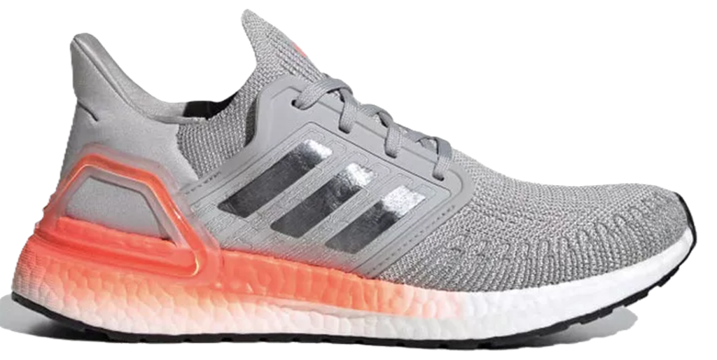 Giay Adidas UltraBoost 20 'Grey Two Signal Coral' EG0719