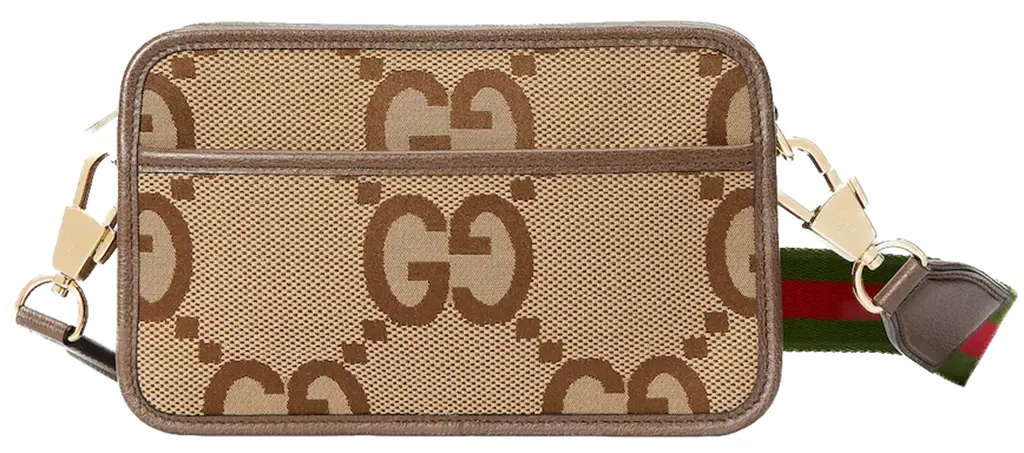 Tui Gucci Jumbo GG Mini Bag 'Camel Ebony' 696075-UKMDG-2570