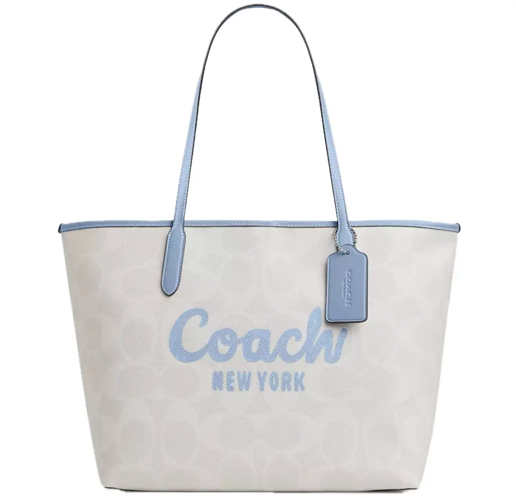 Tui Coach Tote City Graphic 'Grey Blue' CY705-SVXUI