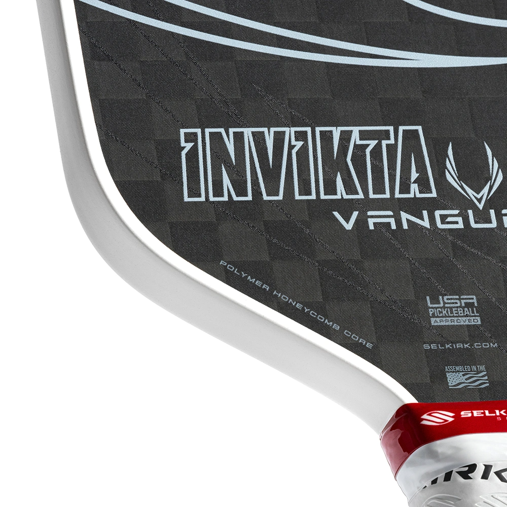 Vợt Pickleball Selkirk Vanguard Pro Invikta Raw Carbon 'Black White' - Ảnh 5