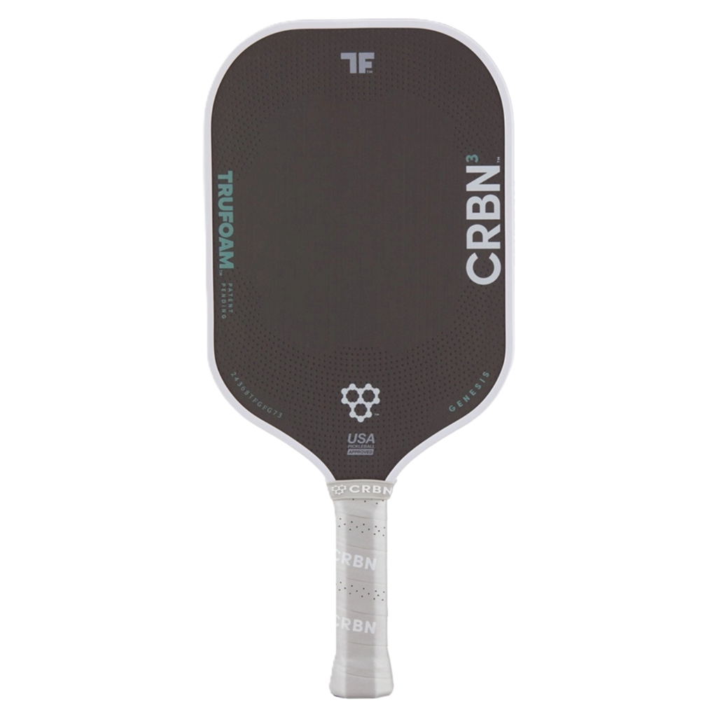 Vợt Pickleball CRBN³ TF Genesis Hybrid Paddle 14mm 'Black White'