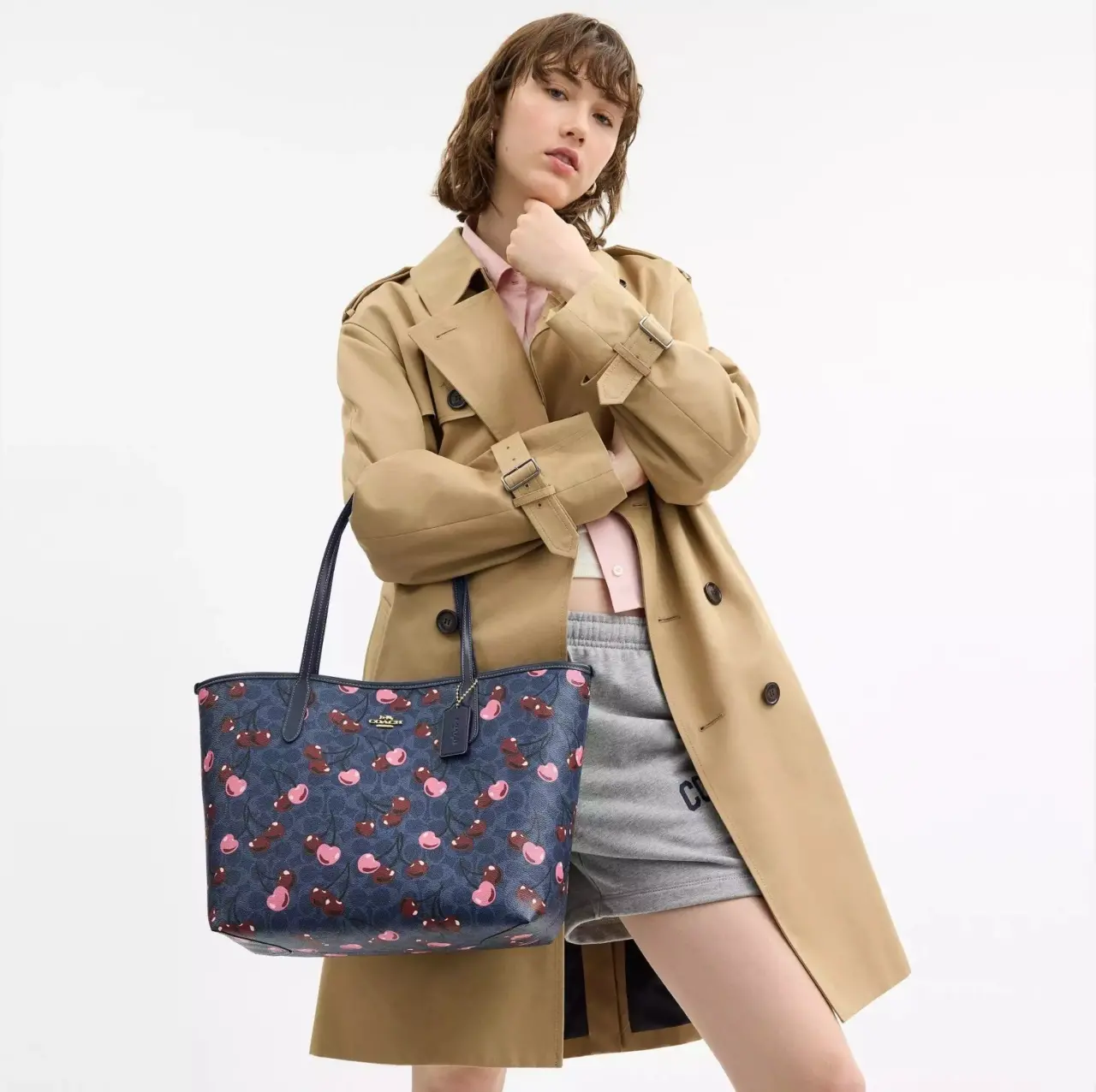 Tui Coach City Tote Bag 'Navy' CY691-IMDEI