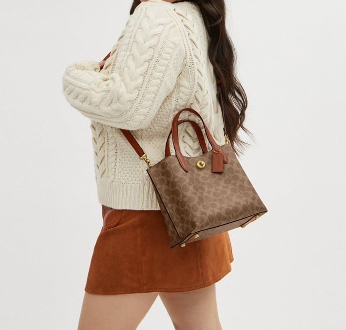 Tui Coach Willow Tote 24 'Tan' C8562-B4XHG