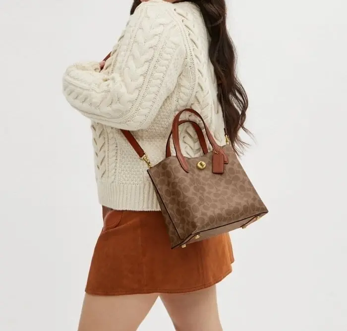 Tui Coach Willow Tote 24 'Tan' C8562-B4XHG