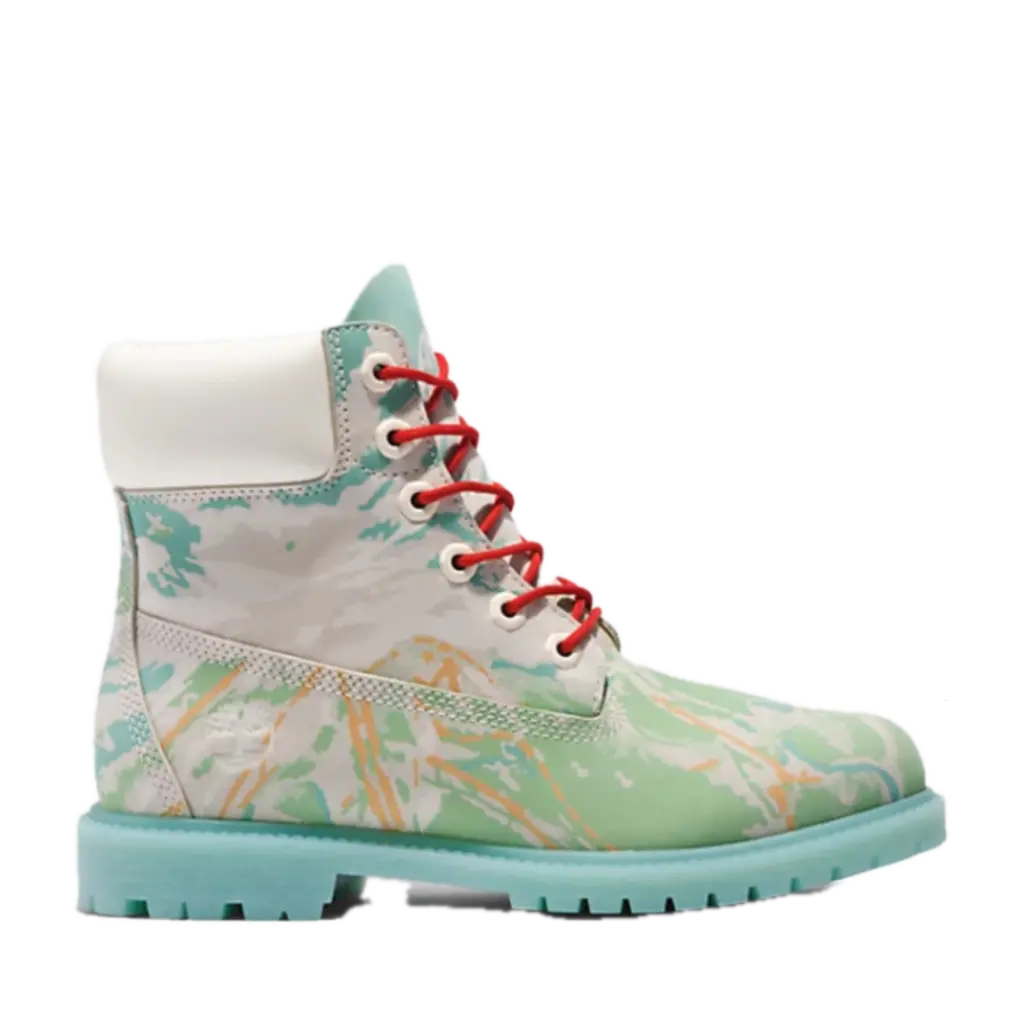 Giay Timberland Wmns Fresh Printed Nubuck 6" Waterproof Boots 'Beige' A5QBN959