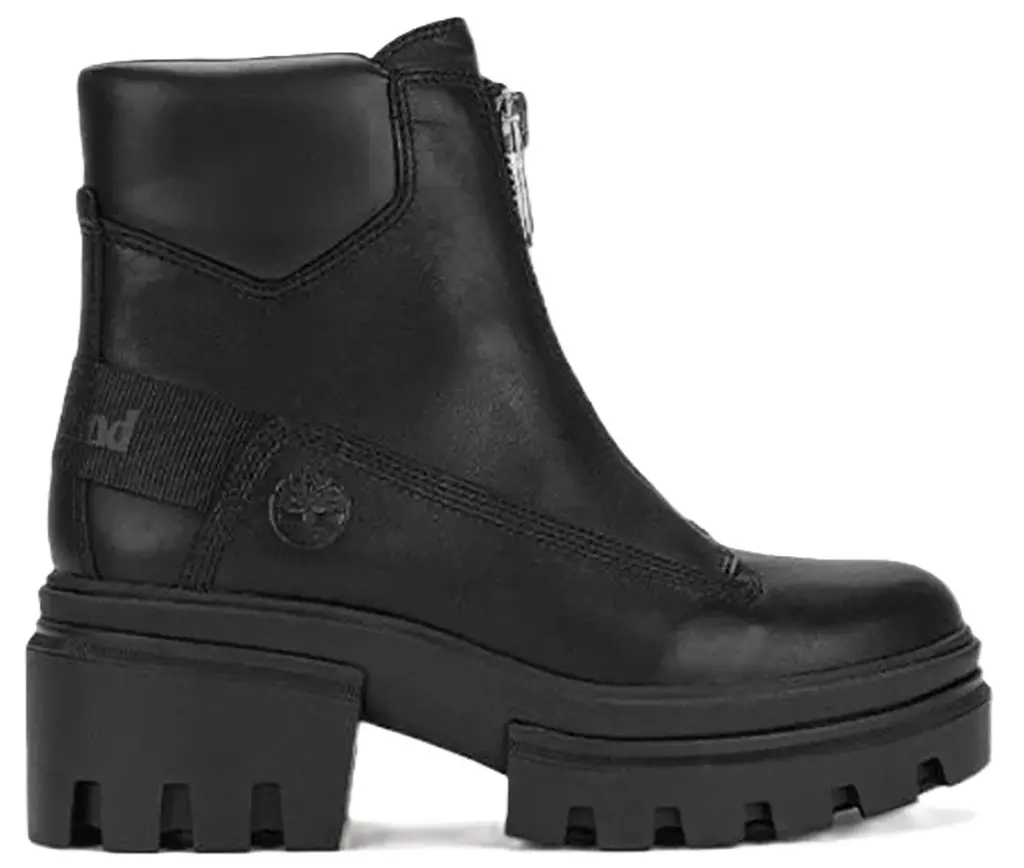 Giay Timberland Everleigh Front-Zip Boot 'Black' A5YJV