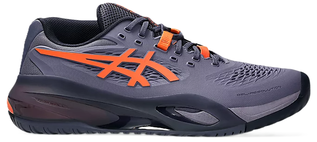 Giay Asics Gel Resolution X 'Greyish Purple Nova Orange' 1041A487-500