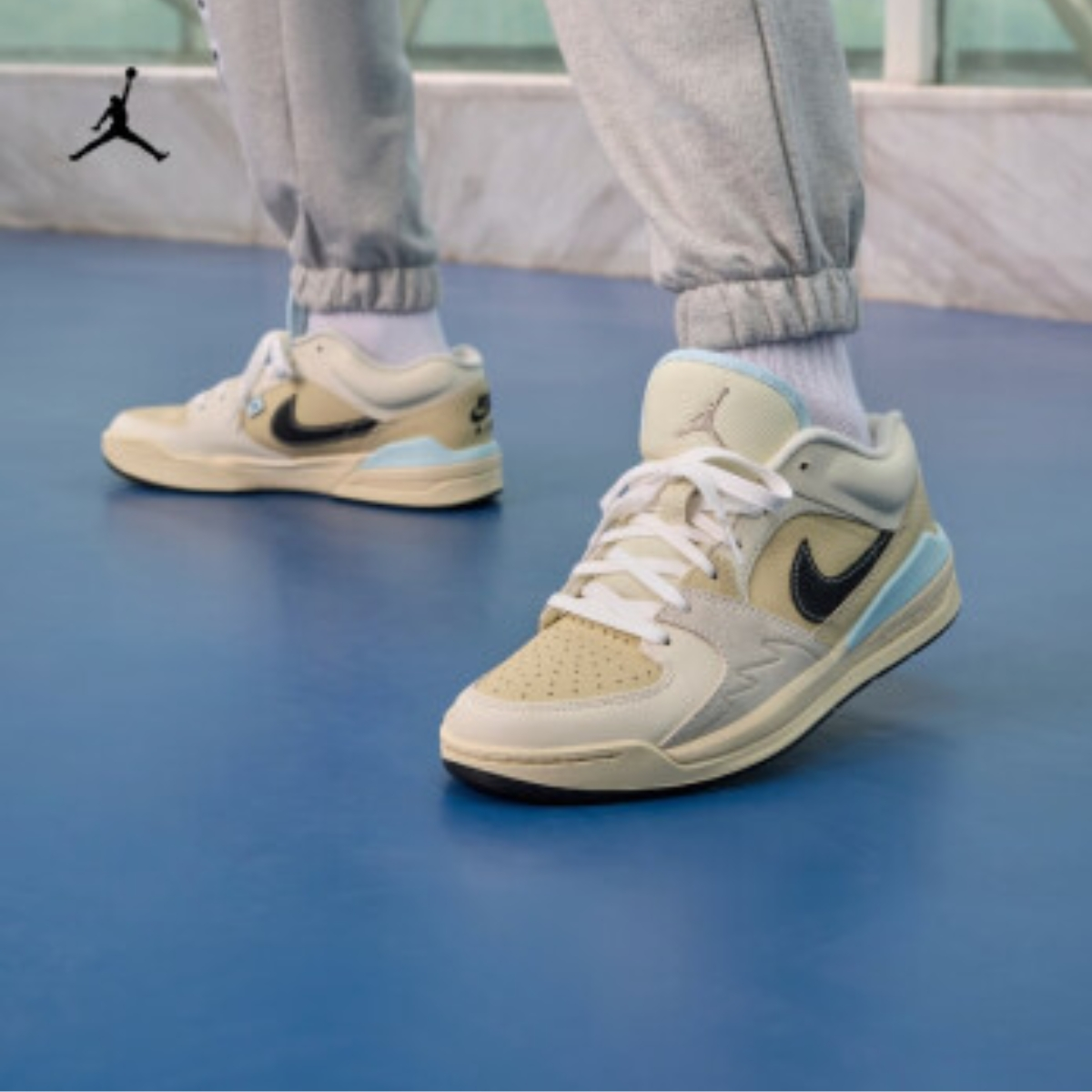 Giay Nike Air Jordan Stadium 90 ‘Sanddrift Glacier Blue’ HQ3438-101