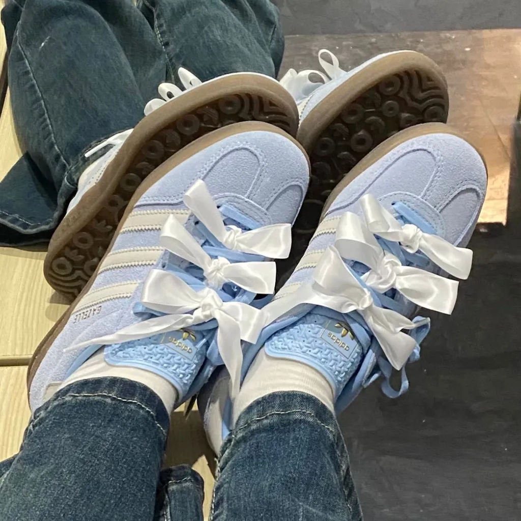 Giay Adidas Gazelle Indoor ‘Clear Sky Off White’ JI2717