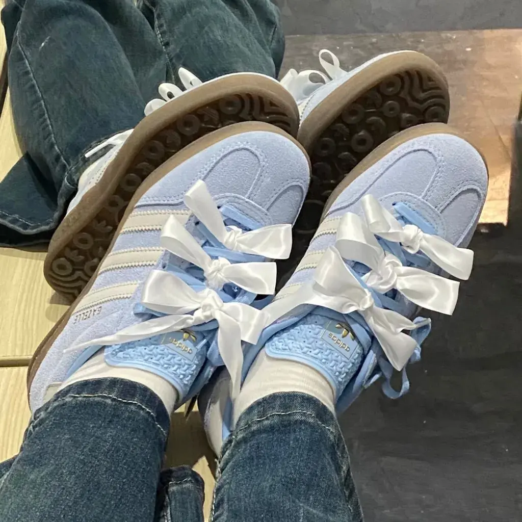 Giay Adidas Gazelle Indoor ‘Clear Sky Off White’ JI2717