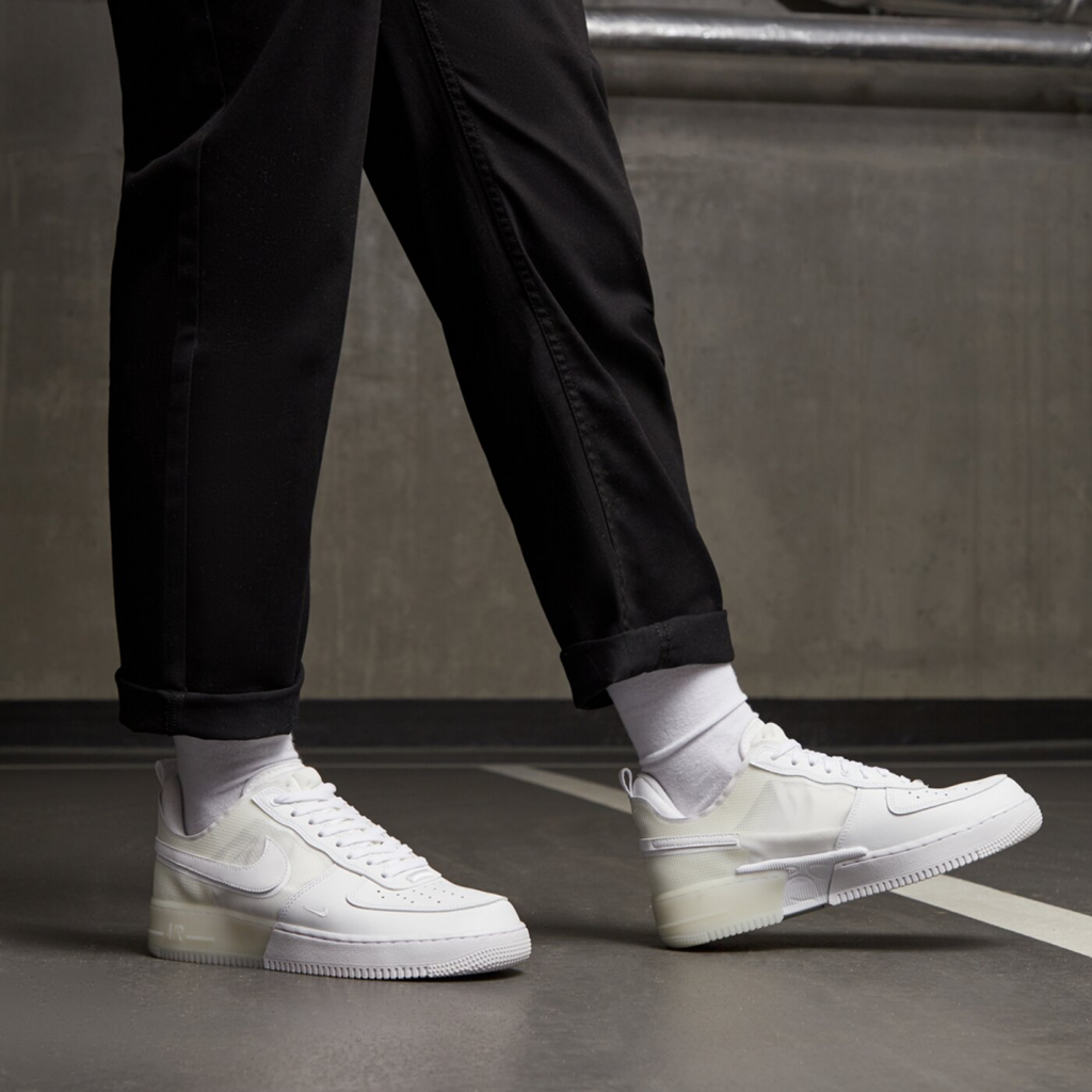 Giay Nike Air Force 1 React Photon Dust ‘Cream’ DM0573-100