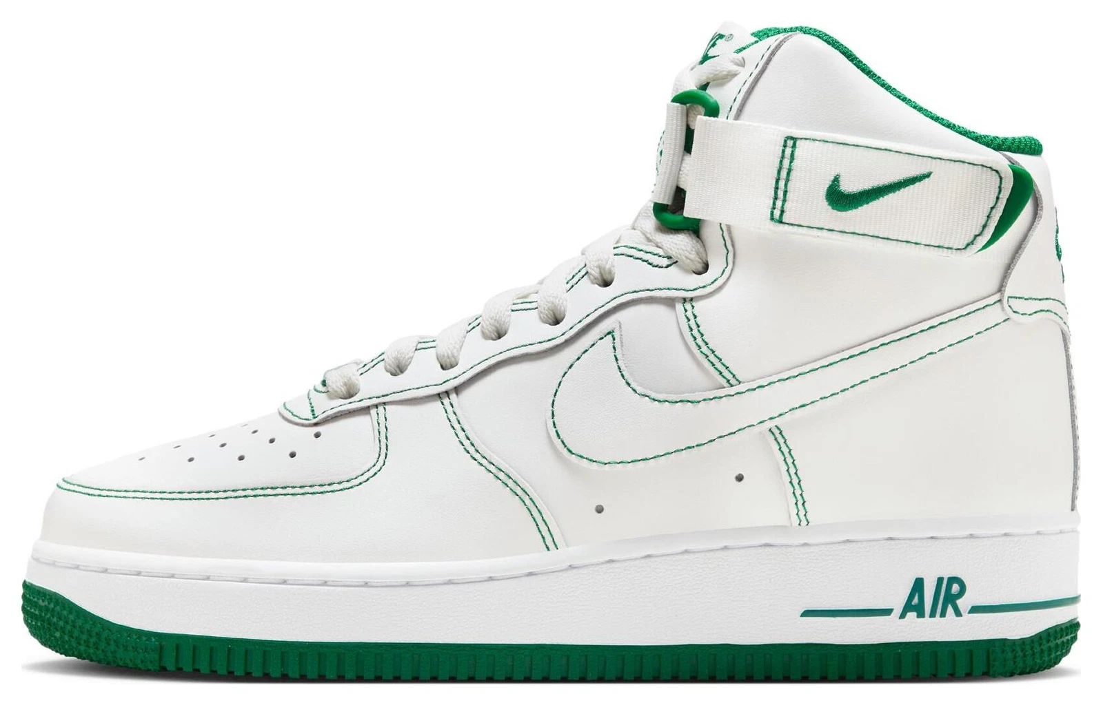 Giay Nike Air Force 1 High ‘White Green’ DV1138-101