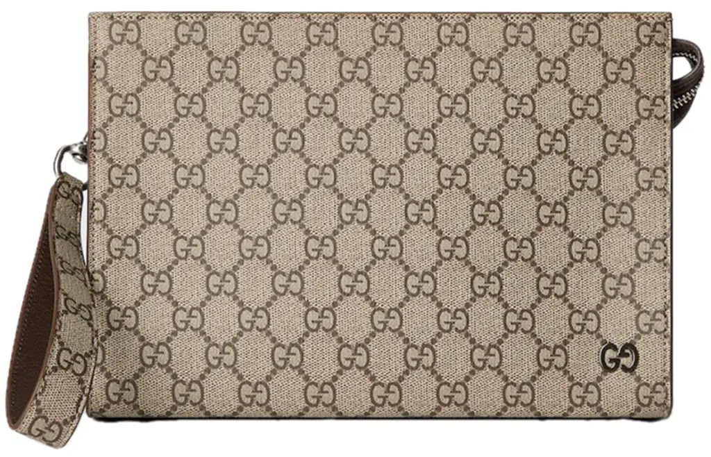 Tui Gucci GG Pouch With GG Detail 'Beige' 768255-FACQC-9773