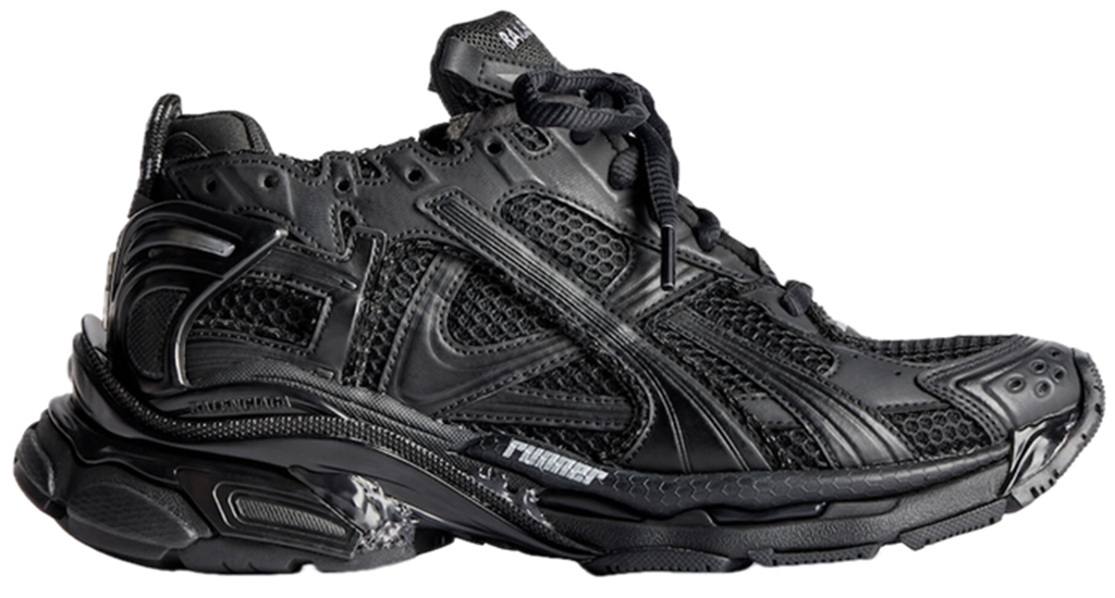 Giay Balenciaga Runner Trainers 'Black' 772774W3RBT1000