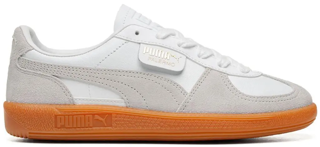 Giay Puma Palermo Leather 'White Glacial Grey Gum' 396464-12