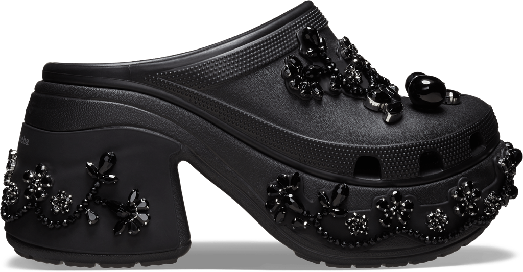 Dep Crocs Siren Clog x Simone Rocha 'Black' 210142-001