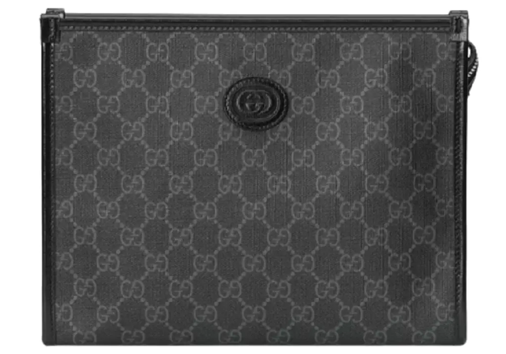 Tui Gucci Beauty Case With Interlocking G 'Black' 672956-92TCN-1000